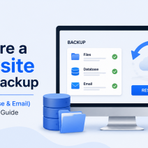 How to Restore a Website from Backup (Files, Database & Email) – Step-by-Step Guide