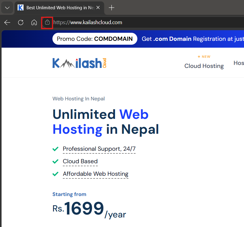 ssl certificate