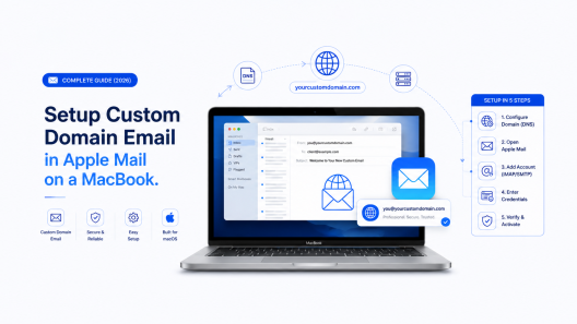 Setup Custom Domain Email in Apple Mail on a MacBook